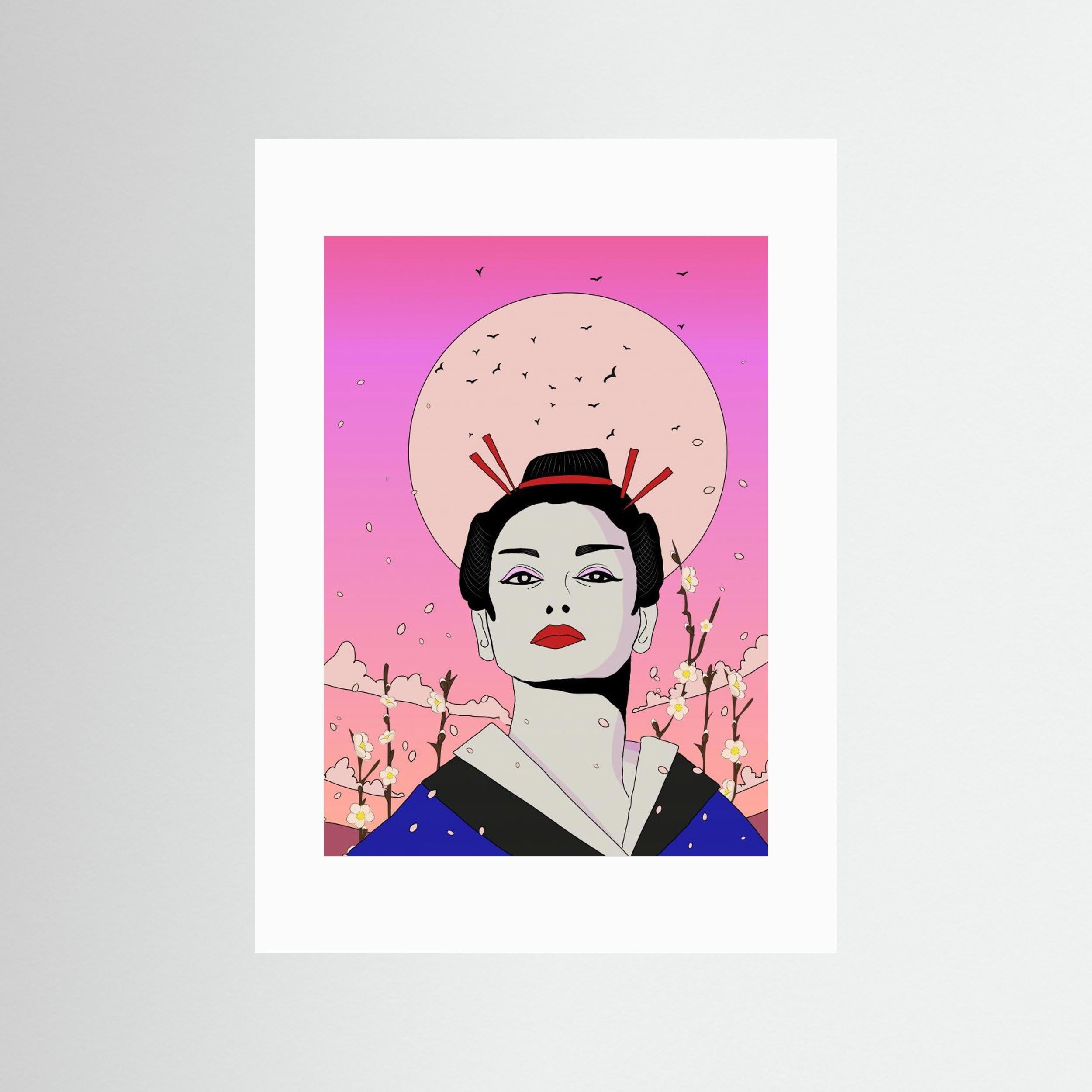 Japanese Geisha by Nicholas